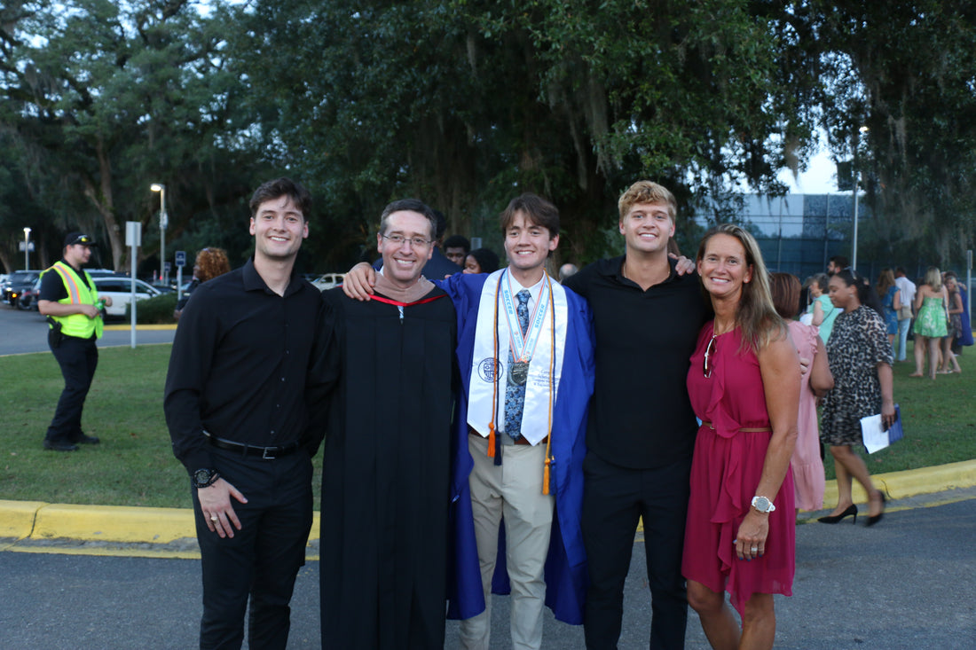 Graduation Boys Mom Off to College